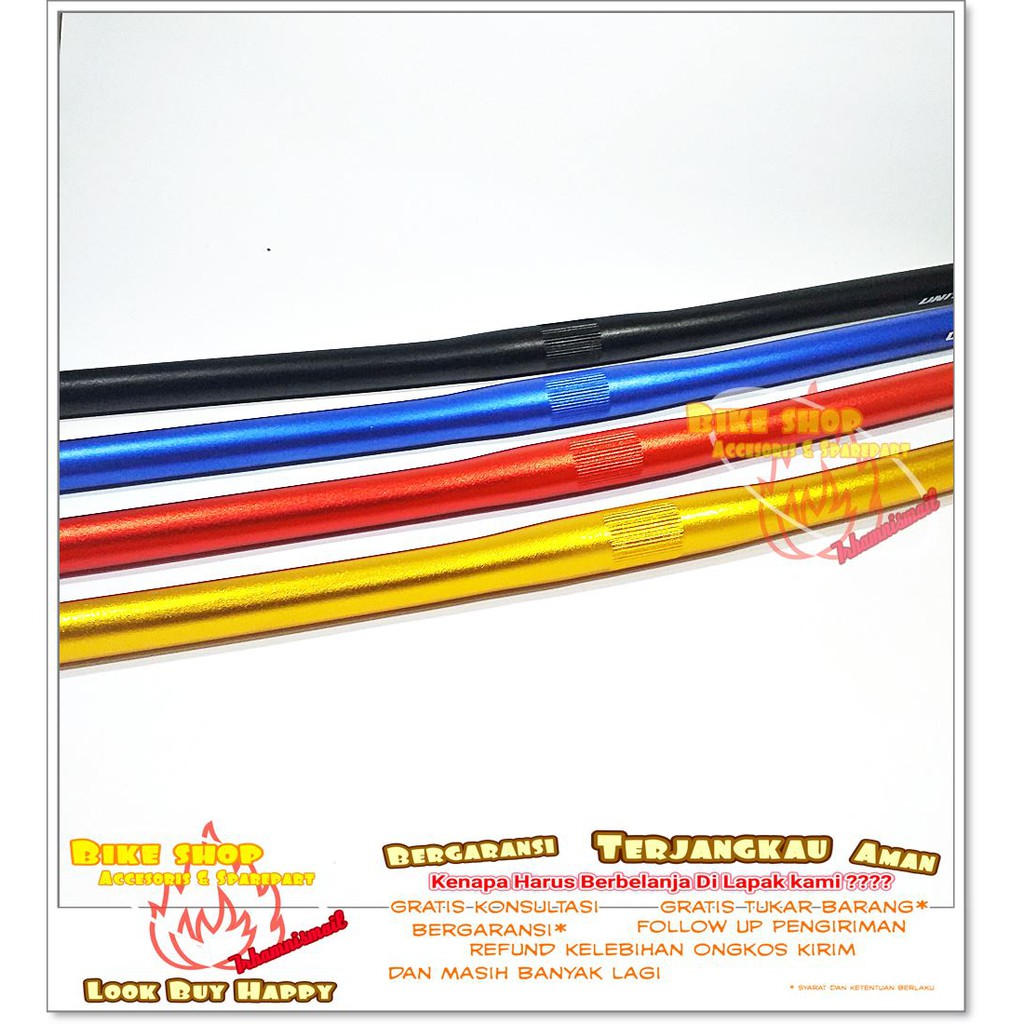 Stang Flat United Standar 25,4 Sepeda Mtb jadul handlebar