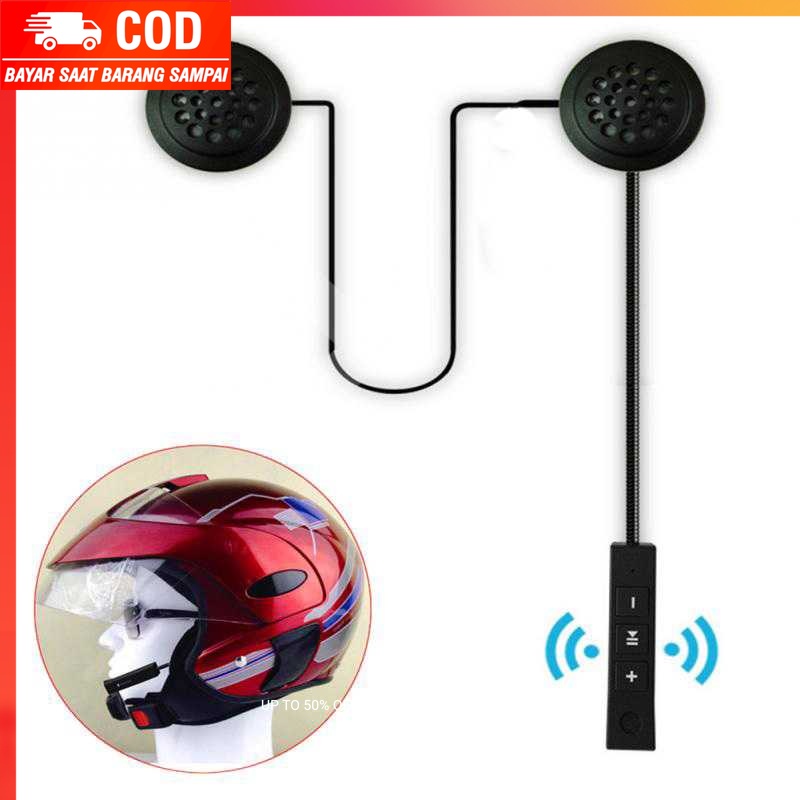 (100% BARANG ORI) Vnetphone Headset Bluetooth Helm Motorcycle Anti Interference - BT8