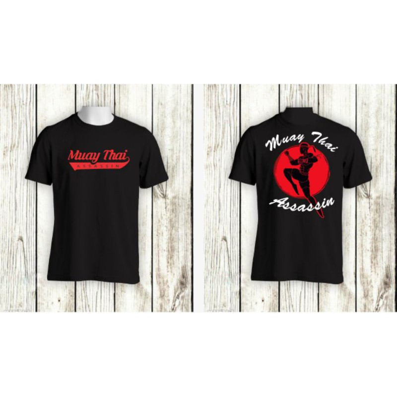 KAOS TSHIRT BAJU MUAYTHAI ASASSIN