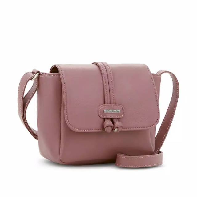 TAS SELEMPANG WANITA SALLAUN PINK / NAVY SHOPIE MARTIN SOPHIE PARIS PROMO TERBARU 2022