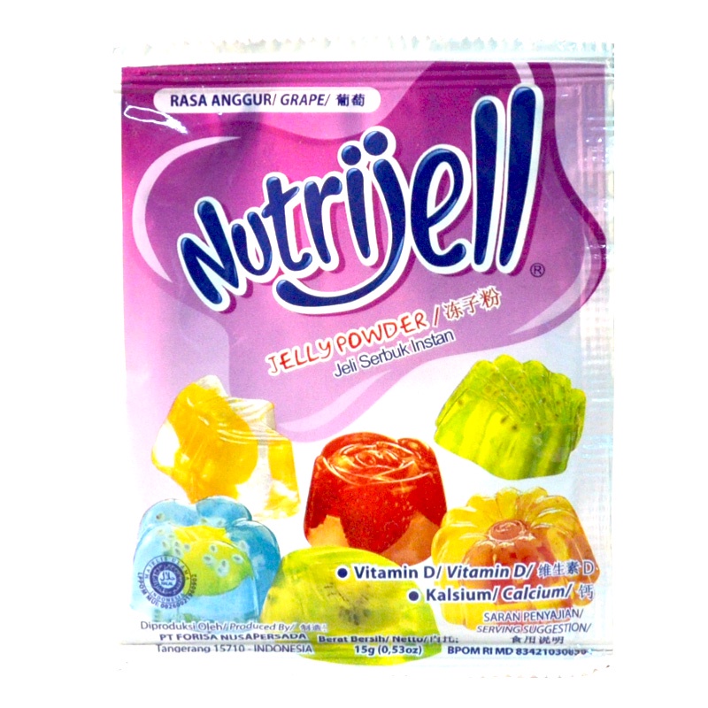 

Nutrijell Konnyaku Pwd Grape 15Gr