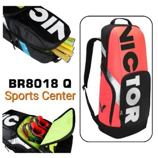 Tas Ransel Badminton / Bulutangkis Victor BR8018Q (ORIGINAL)