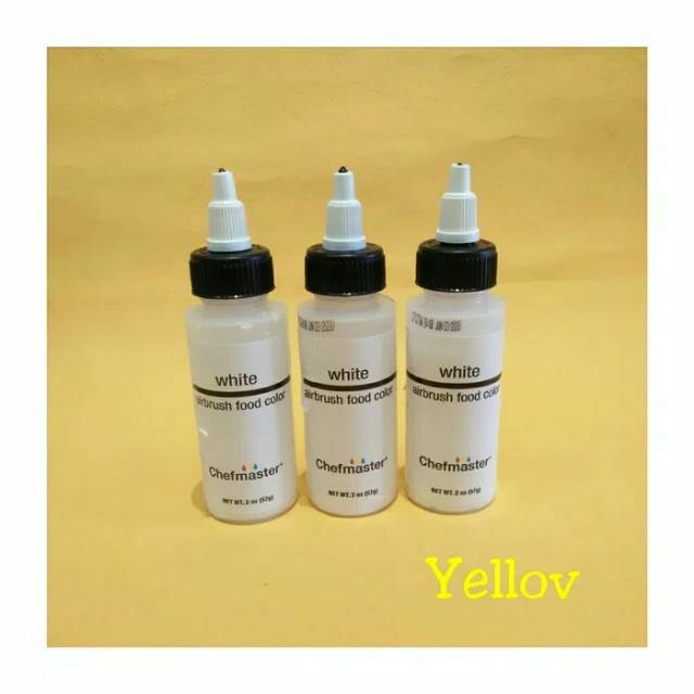 

Chefmaster Air Brush Food Color White (57 gr)