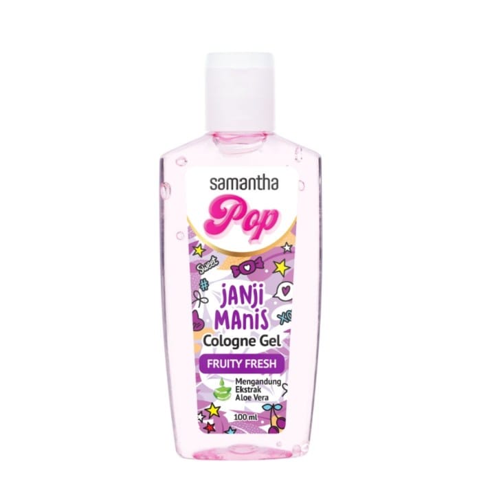 SAMANTHA COLOGNE GEL 100ML COLOGNE WANITA TERBARU HAND KOSMETIK