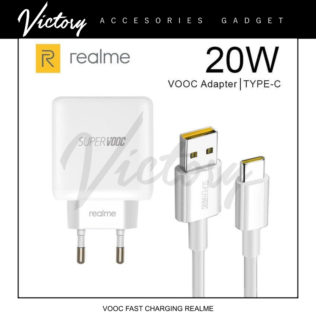 Charger Realme 20W Type C Fast Charging