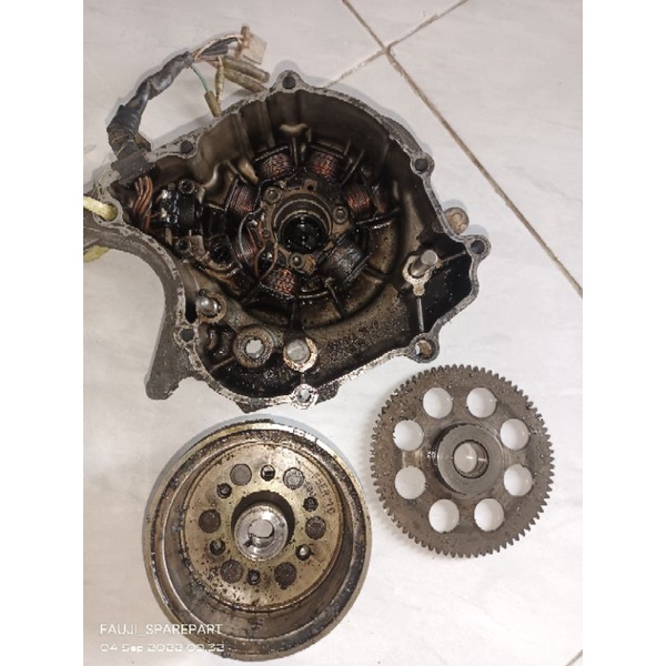 spul magnet wanwey Yamaha Vega r old ori bawaan motor