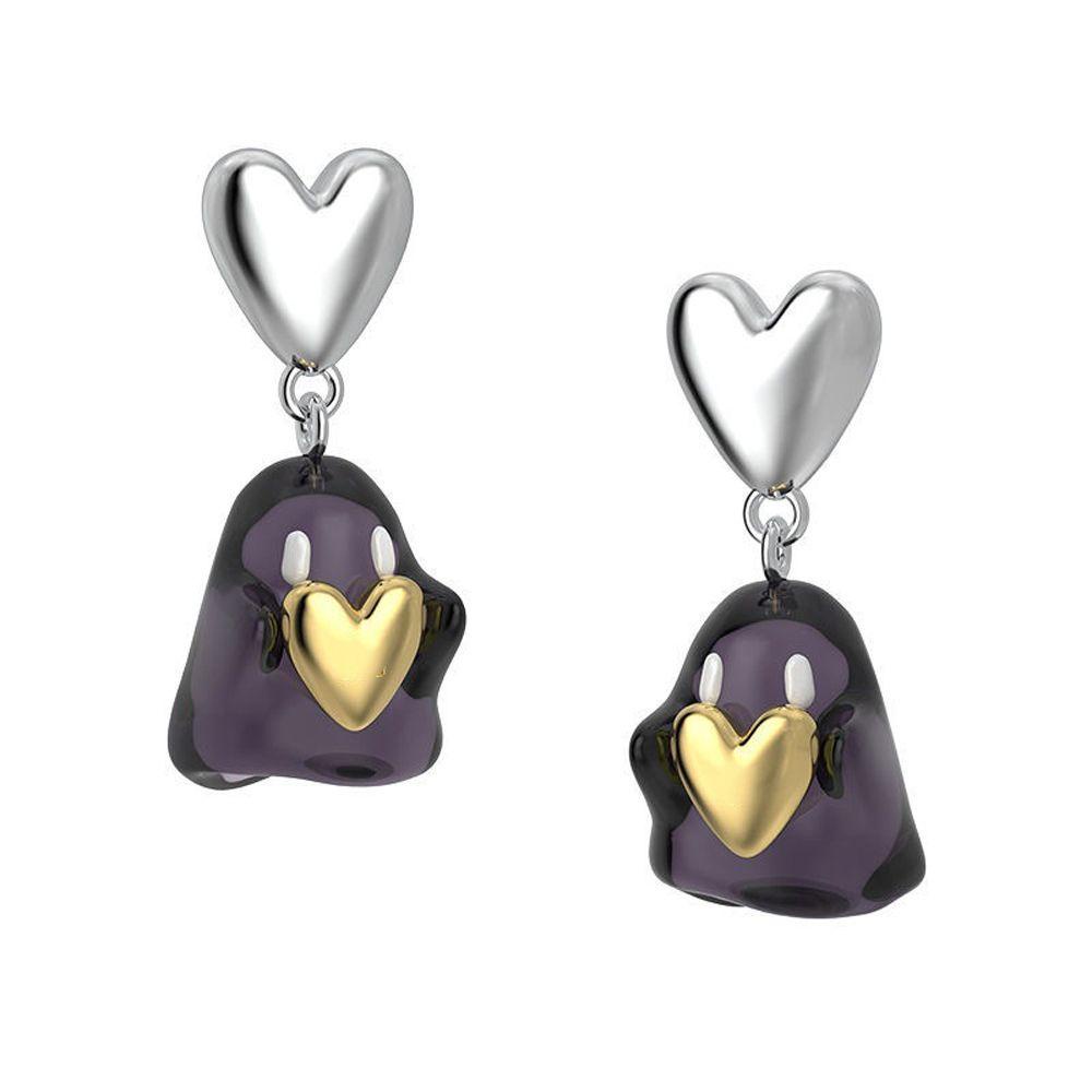 Mxbeauty Hantu Liontin Anting Untuk Wanita Fashion Tindik Hadiah Halloween Perhiasan Menjuntai Earrings Ear Stud Gaya Korea