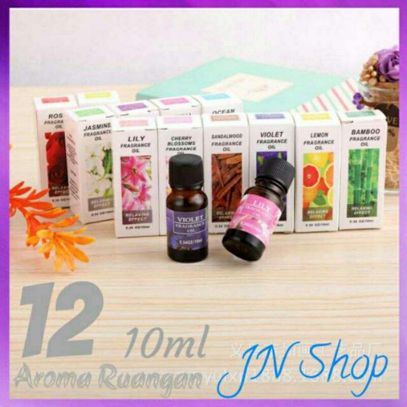 Essential Oil Aromatherapy Diffuser Pengharum Ruangan Fragrance Oil Pewangi