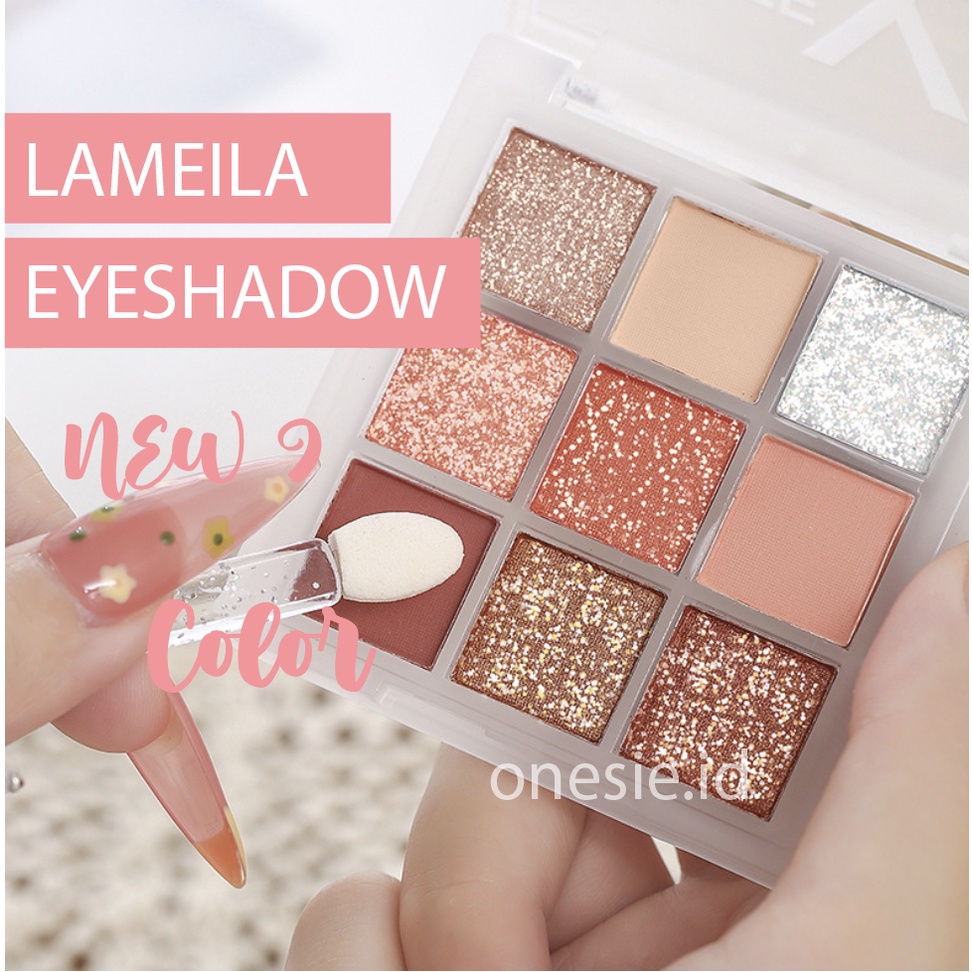 LAMEILA Eyeshadow 9 Colors Pallete Highlighter All i see You LA059 5099