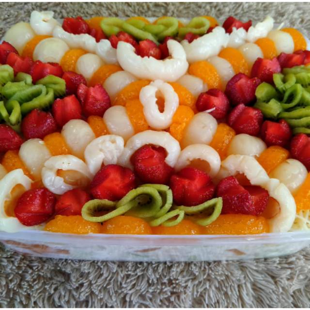 

Tukusiki salad buah 3500 ml special toping hbd/anniv 3