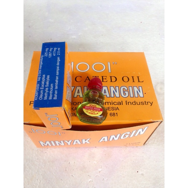 minyak angin 1001/minyak gosok/masuk angin