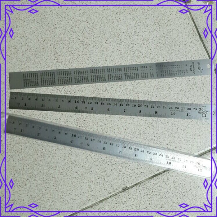 

Penggaris Plat Besi 30 Cm Stainless Anti Karat Murah Sg164