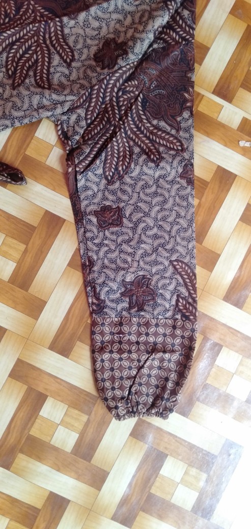 Maura Couple - Sania Ruffle Batik Couple Ori Ndoro Jowi Garansi Termurah Shopee - Batik Modern Solo