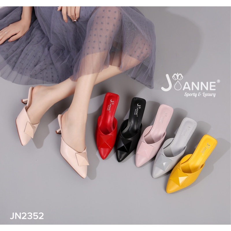 [ORIGINAL] JOANNE Elegant High Heels Shoes Sepatu Hak #JN2352