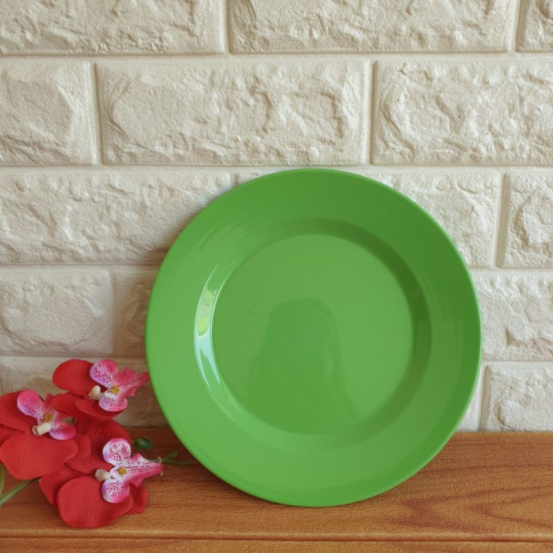 [ I-ONE ] Piring Bulat Corel Besar / Piring Plastik Corel / Piring Murah