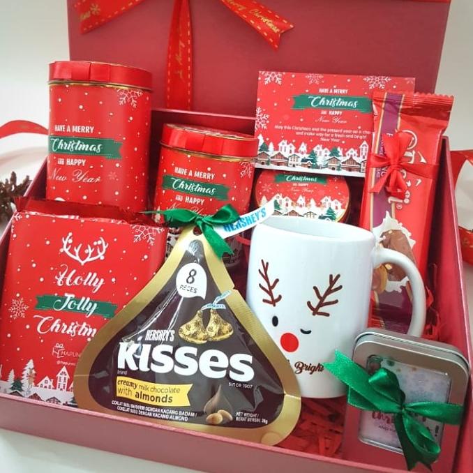 

HAMPERS CHRISTMAS PARCEL GIFT PREMIUM SET HARD BOX MURAH - TERBATAS DGFXG6563
