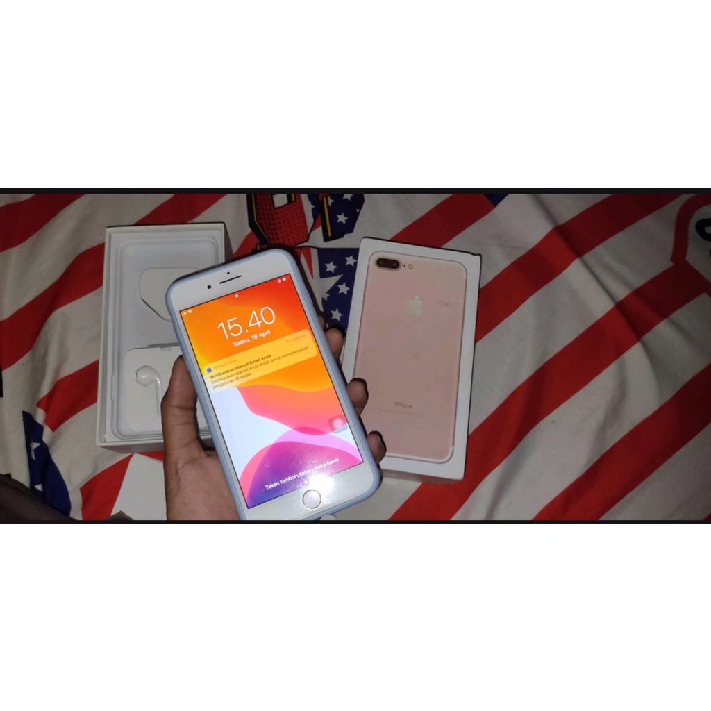 hp iphone 7plus 128gb preloved