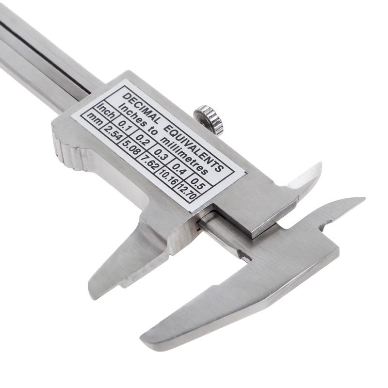 Gro Mini Vernier Caliper 0-70mm Guage Pocket Stainless Hardened Metric Machinist