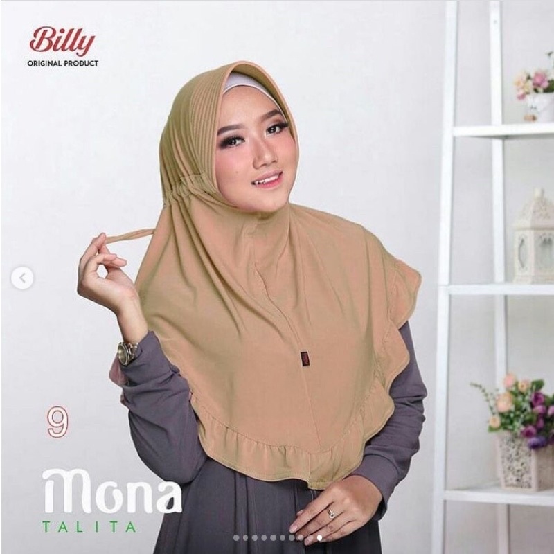 Serut Rempel Jersey MONA TALITA rempel / pet antem / jilbab / hijab / muslimah / murah Vix Fashion