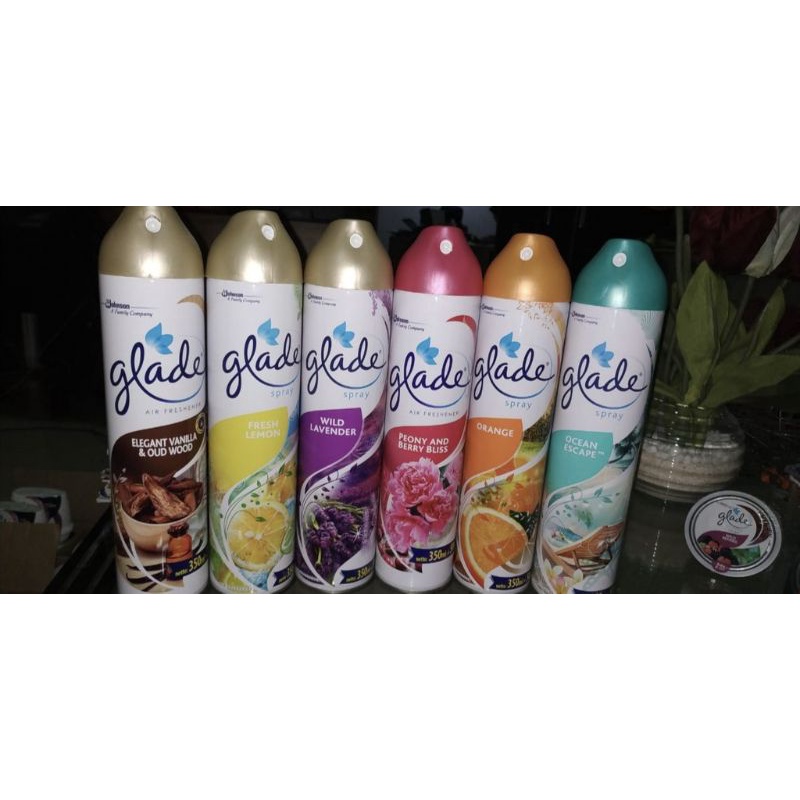 Glade Aerosol Air Freshener 350ml + 50ml