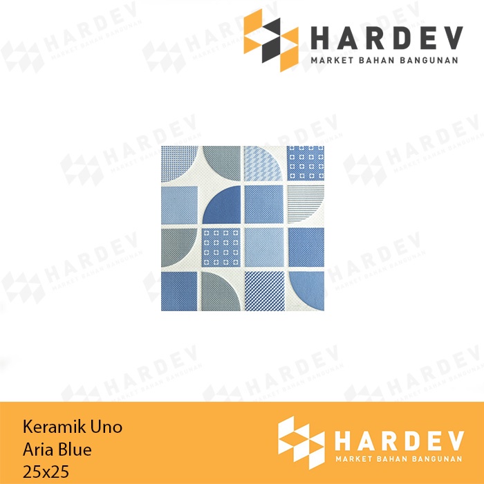 KERAMIK UNO 25x25 ARIA BLUE