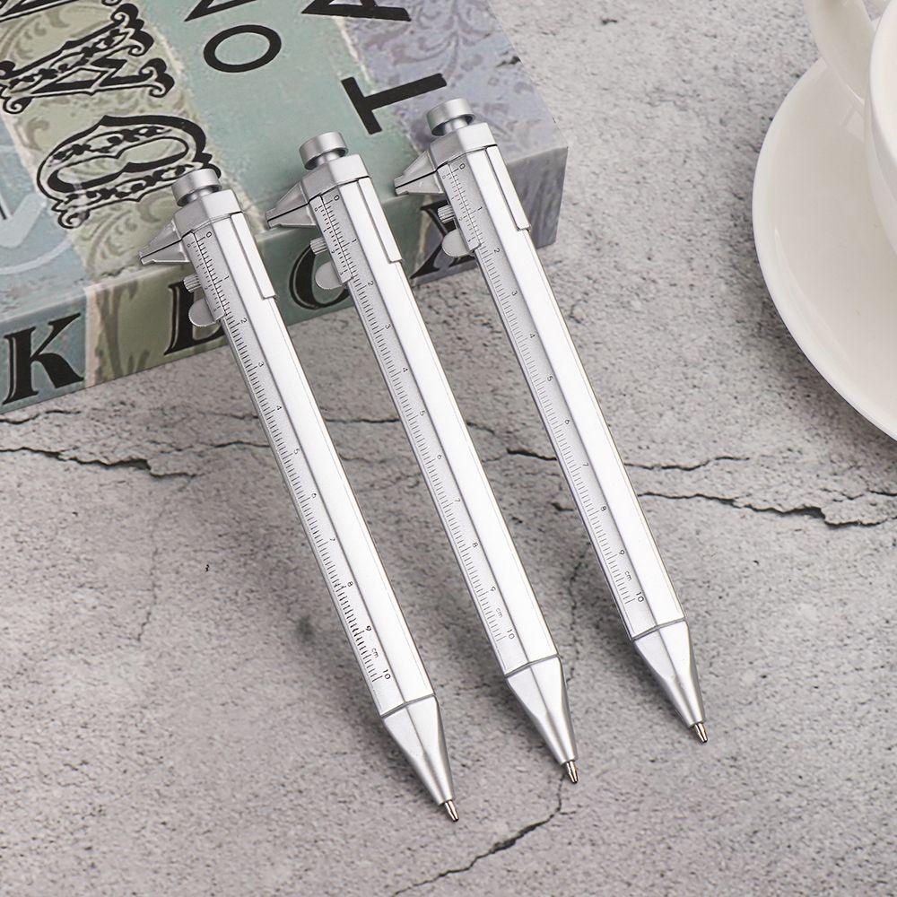 Top Vernier Calipers Pen Hadiah Pengukur Berputar Unisex Scale Ruler