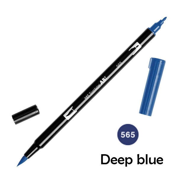 

ABT Tombow Dual Brush Pen - 565 Deep Blue