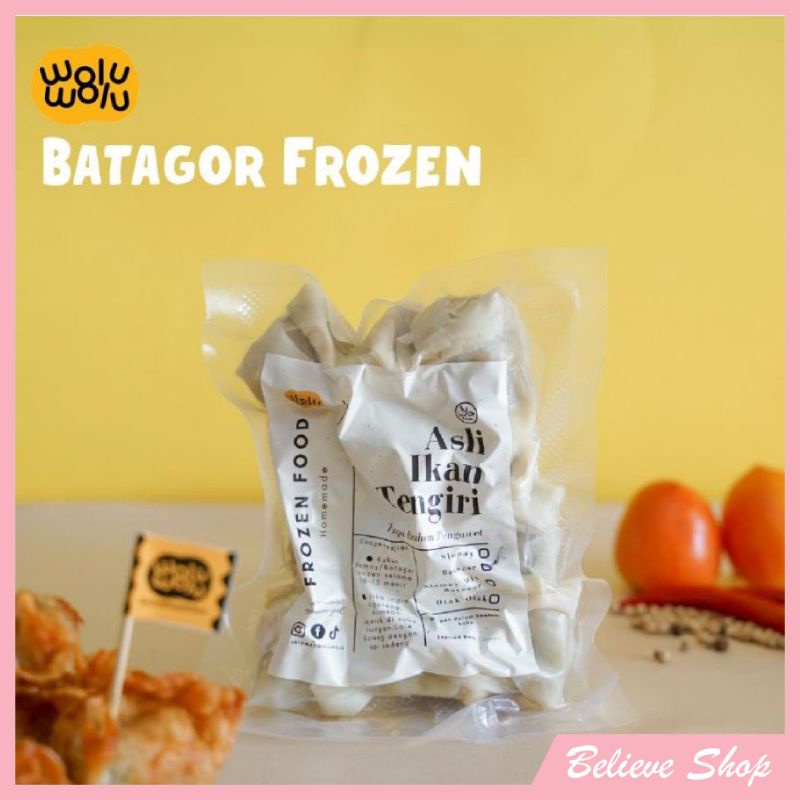 

Batagor WoluWolu Ikan Tengiri Asli 500 gr