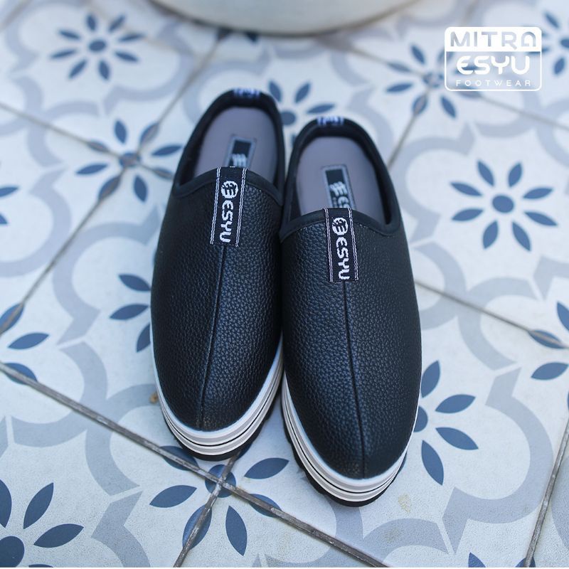 ESYU FOOTWEAR | CHIPS SERIES | SEPATU SENDAL | WEDGES 6CM | MEWAH