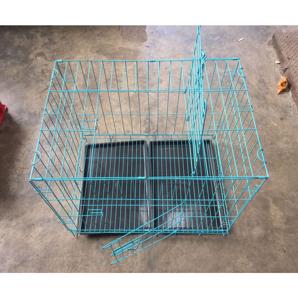 Kandang Besi lipat Ukuran 70x51x59 Untuk Kucing Anjing