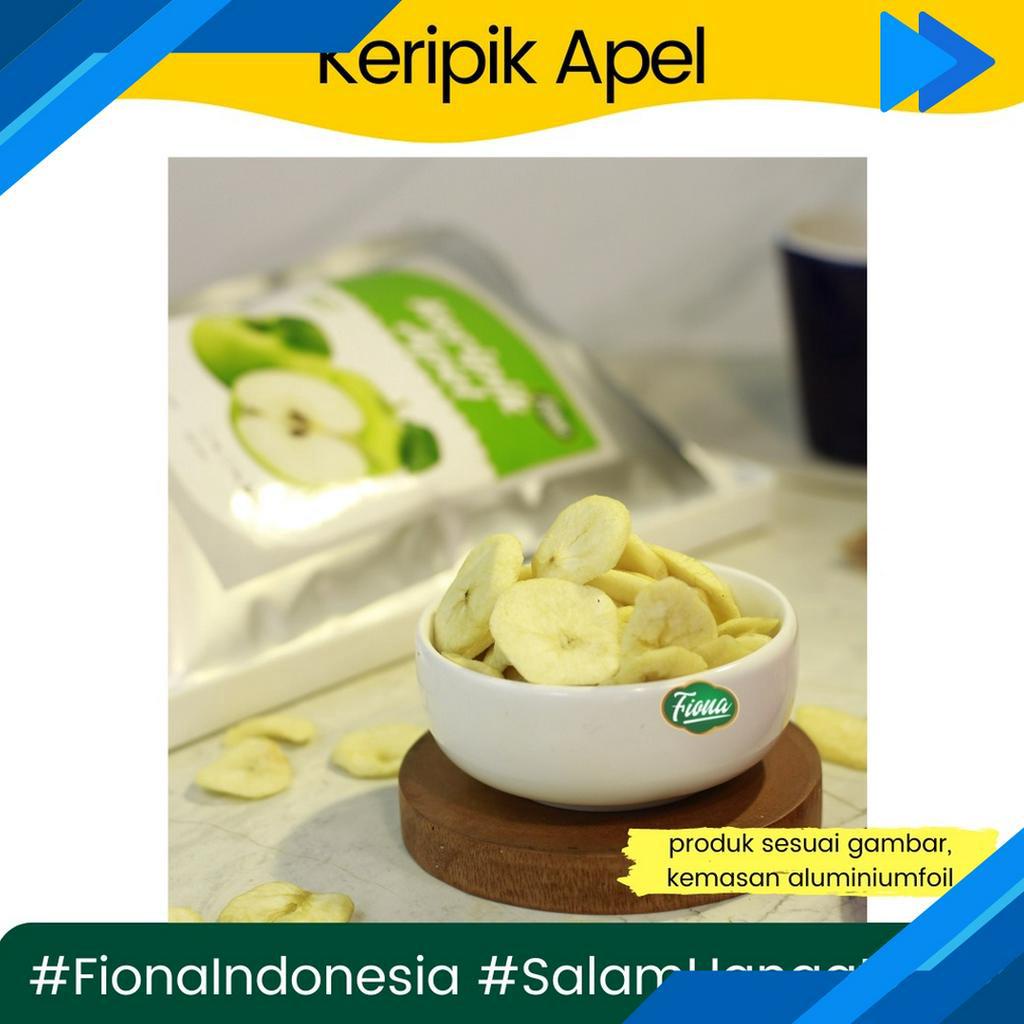 

NEWPRODUCT Fiona Keripik Kripik Apel 1 gram Khas Kota Malang Garansi Renyah BISA COD