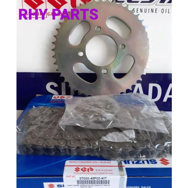 Sproket & Chain KIT Suzuki Thunder 125