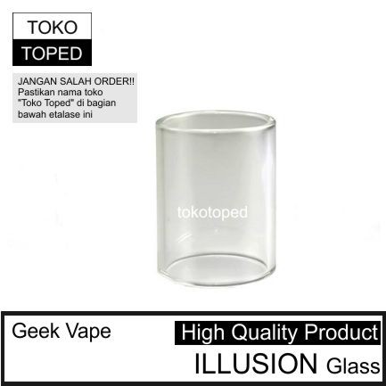 Geek Vape ILLUSION Sub ohm Tank Replacement Glass | 25 mm