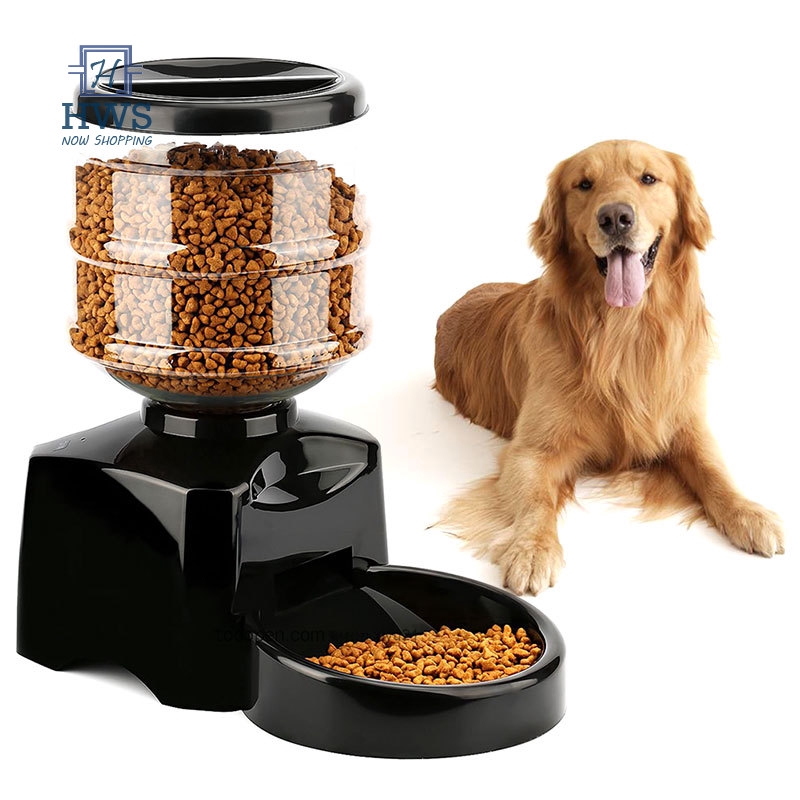 Hws Automatic Pet Feeder Food Dish Bowl Dispenser Lcd Display