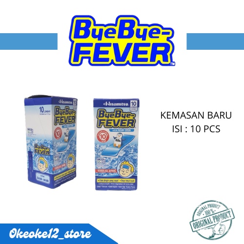 BYE BYE&amp;KOOL FEVER PLESTER KOMPRES PENURUN DEMAM