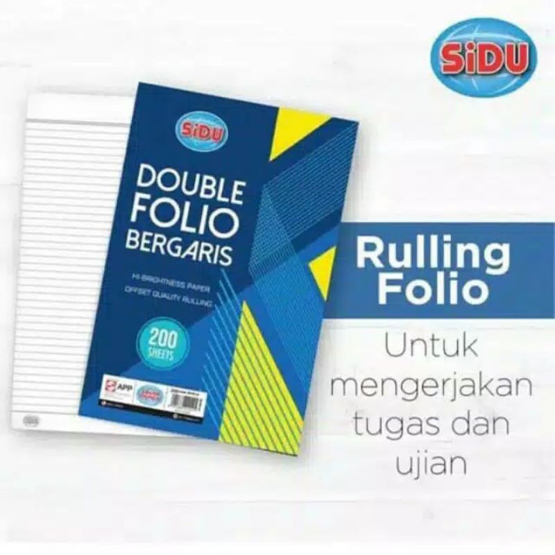 

Kertas Folio Bergaris