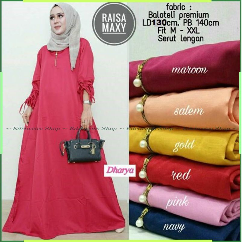 ES - ZOLA JUMBO DRESS BAJU GAMIS COCOK UNTUK WANITA GEMUK ATAU HAMIL