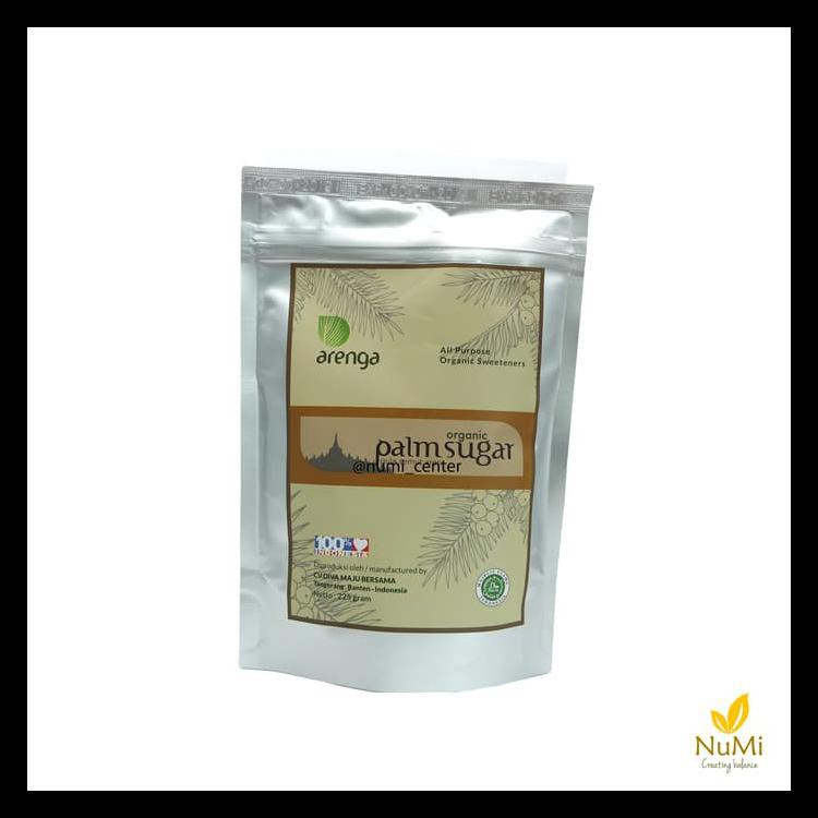 

Arenga Organic Palm Sugar 225G - Gula Semut Aren Organik Termurah