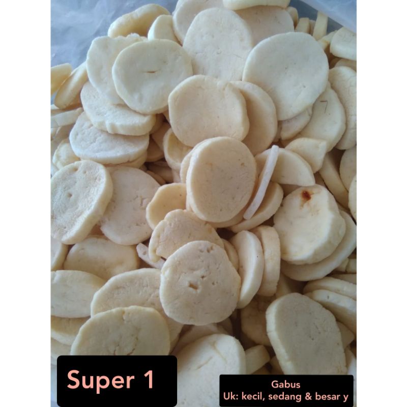 

KERUPUK KOIN SUPER 1 (GABUS) dan SUPER 2 (TENGGIRI)