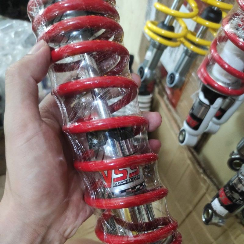 Shock YSS Original Bebek 280MM 340MM 360MM lost pack baru Jupiter Z/F1ZR/Vega/Supra/Supra125/kharisma/rxking/shogun/crystal/tornado/rxz dll