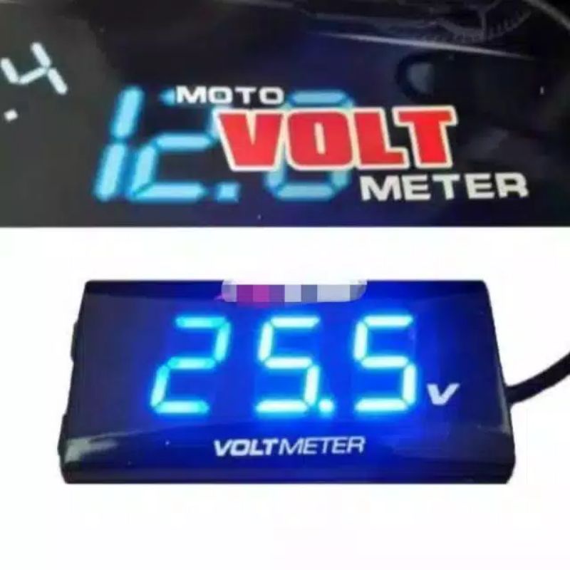 Voltmeter Aki 12v