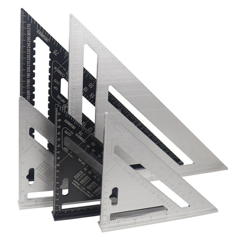 POPULAR Populer Penggaris Segitiga Kualitas Tinggi Untuk Bangunan Framing Tools Gauges Metric Measuring Ruler