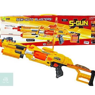 Mainan Anak Pistol Senapan Nerf Gun Blaster XGUN SGUN 7006 + LASER