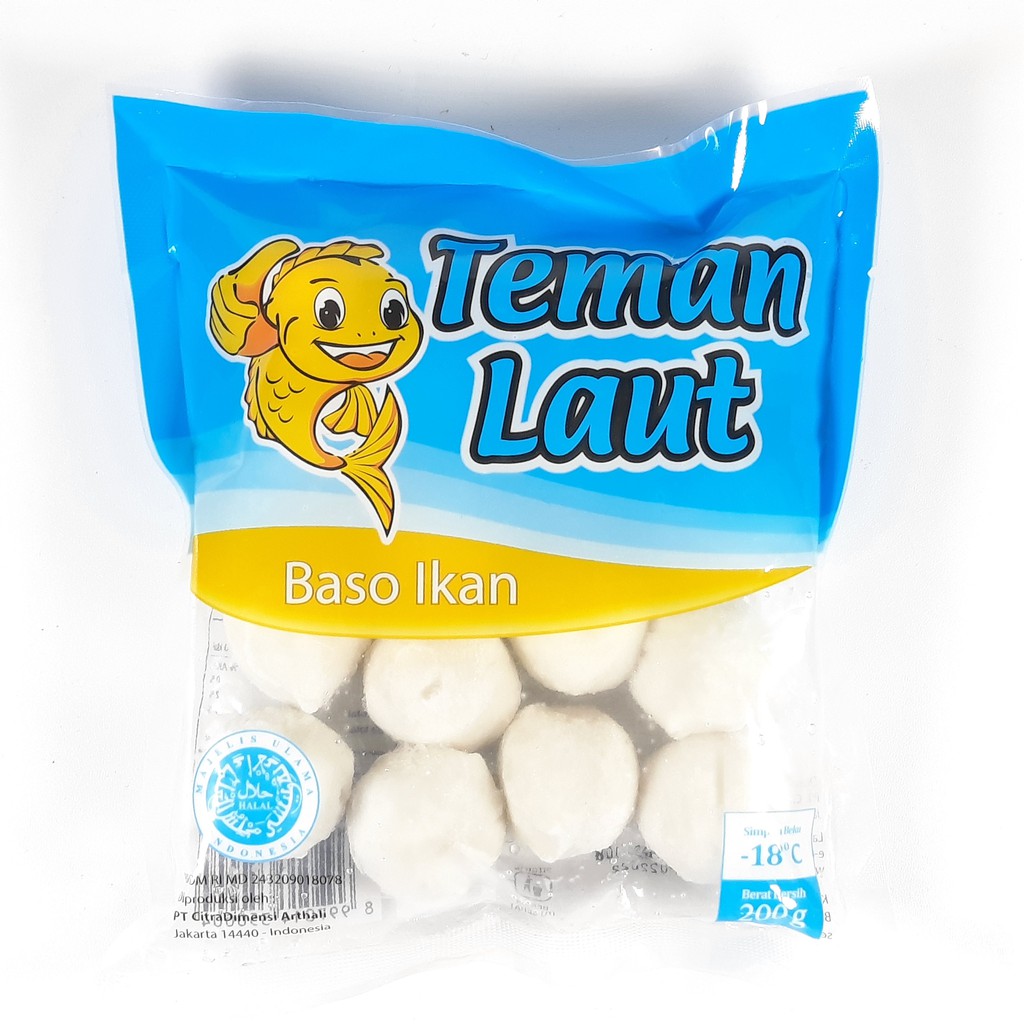 

Frozen Food Bakso Ikan Taman Laut Cedea 200gr