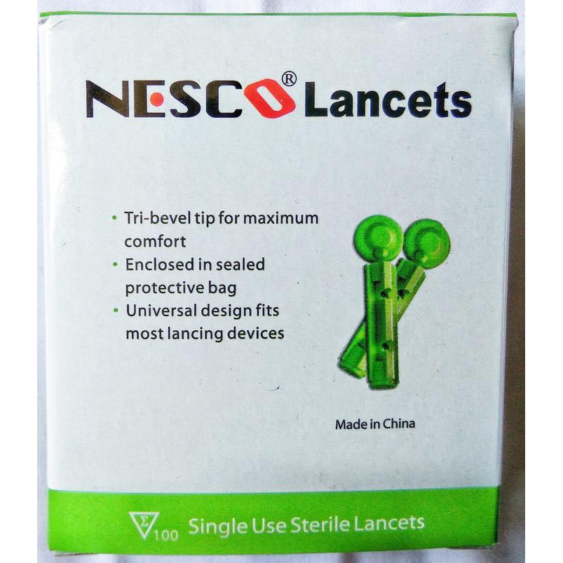 Blood Lancet  / Jarum Lancet Nesco Murah Bisa Easy Touch Dll