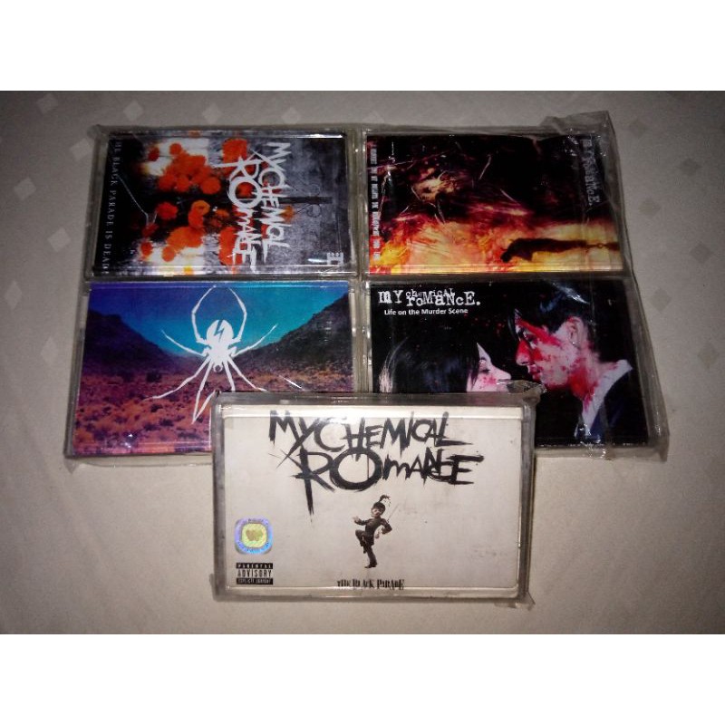 5 kaset pita My Chemical Romance