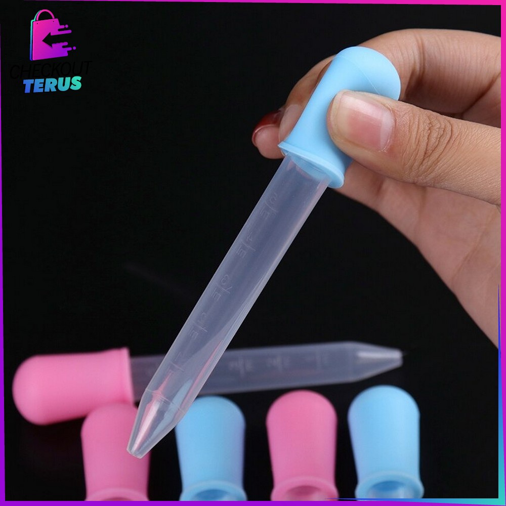 CT C48 Pipet Tetes Bayi Pipet Obat Ukuran 5ml Pipet Alat Bantu Minum Obat Bayi Baby Medicine Feeder Pipet Tetes Obat Anak Bayi