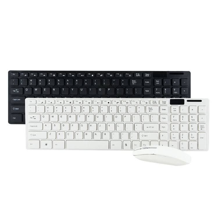 Keyboard Mouse Slim Wireless Support PC Laptop High Quality