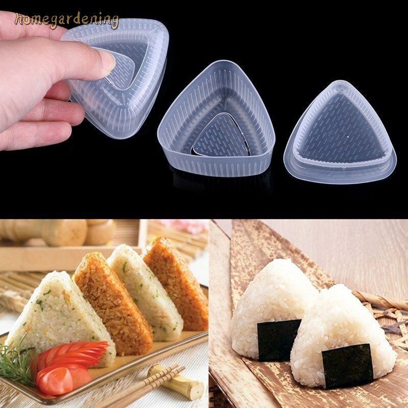 [DEASTORE] 1 PCS ONIGIRI CETAKAN SUSHI / CETAKAN BENTO BENTUK SEGITIGA / CETAKAN NASI SUSHI ONIGIRI SEGITIGA