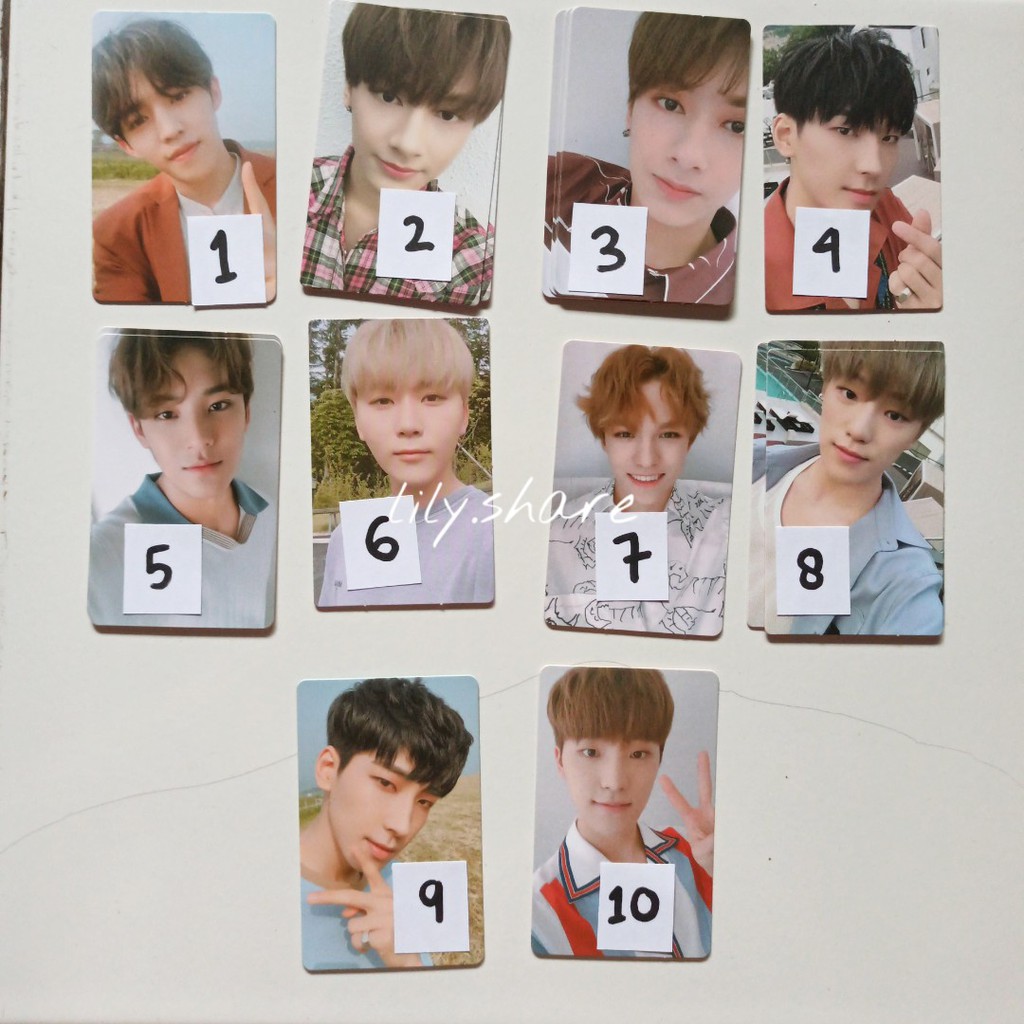 Seventeen YMMD Official Photocard (Mingyu Wonwoo Dino Joshua Vernon) You Made My Day
